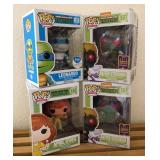 J1 - LOT OF FOUR FUNKO POPS (B244)