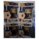 J1 - LOT OF FOUR NBA FUNKO POPS (E338)