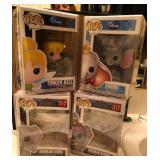 J1 - LOT OF FOUR DISNEY FUNKO POPS (B64)
