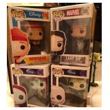 J1 - LOT OF FOUR FUNKO POPS (B63)