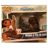 J1 - FUNKO POP MOANA BOAT SET (B96)