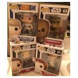 J1 - LOT OF FOUR STAR WARS FUNKO POPS (B184)
