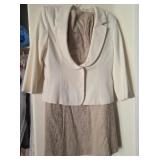 J1 - WHITE HOUSE BLACK MARKET BLAZER DRESS SET