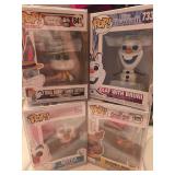 J1 - LOT OF FOUR FUNKO POPS (A113)