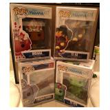 J1 - LOT OF FOUR MOANA FUNKO POPS (B97)