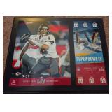 J1 - TOM BRADY SUPER BOWL LIV DISPLAY (E325)