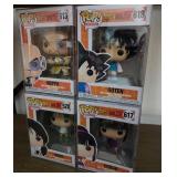 J1 - SET OF FOUR FUNKO POPS (E88)