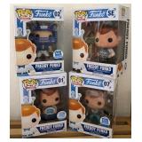 J1 - LOT OF FOUR FREDDY FUNKO POPS (A166)