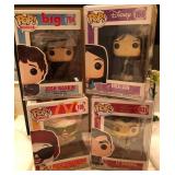 J1 - LOT FOUR FUNKO POP FIGURES (B220)