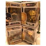 J1 - LOT FOUR FUNKO POP FIGURES (A10)