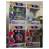 J1 - LOT OF FOUR TROLLS POP FIGURES (E339)