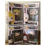 J1 - LOT OF FOUR RWBY FUNKO POPS (A154)