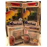 J1 - LOT DISNEY FUNKO POP FIGURES (B98)