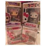 J1 - LOT FOUR FUNKO POP FIGURES (A115)