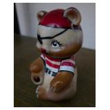 J1 - VINTAGE PIRATE BEAR CERAMIC FIGURINE (E109)