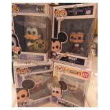 J1 - LOT FOUR FUNKO POP FIGURES (A33)