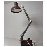 J4 - ADJUSTABLE DESK LAMP BROWN (L1091)