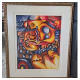 J4 - SIGNED LITHOGRAPH MAMA'S LULLABY 163/199