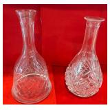 J4 - LOT OF FOUR CRYSTAL DECANTERS (K20)