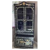 J4 - ASIAN MOTHER OF PEARL INLAID CABINET (L98)