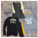 J4 - LOT OF USMA APPAREL AND ACCESSORIES (L182)