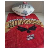 J4 - LOT OF SUPER BOWL FOOTBALL MEMORABILIA
