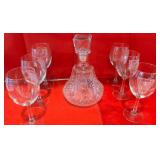 J4 - LOT OF CRYSTAL GLASSWARE (K37)