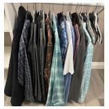 J4 - LOT OF MENS CASUAL CLOTHING ITEMS (L75)