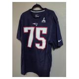 J4 - PATRIOTS WILFORK SUPER BOWL XLIX JERSEY XXL