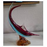J4 - GLASS BIRD FIGURINE (L122)
