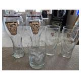 J4 - LOT OF ASSORTED GLASSWARE WITH EAGLE MOTIF