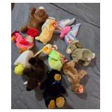 J4 - LOT OF ASSORTED BEANIE BABIES (LR)