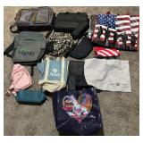 J4 - LOT OF ASSORTED BAGS AND TEXTILES (K10)
