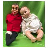 11 - TWO VINTAGE COLLECTIBLE DOLLS (Z54)
