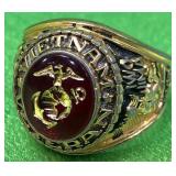 11 - VIET NAM VETERAN RING (A49)