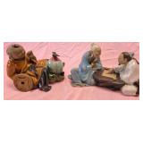 540 - ASIAN CERAMIC FIGURINES (E6)