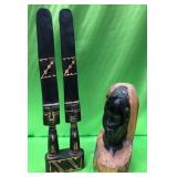 SW - HAND CARVED TRIBAL FIGURES (Z27)