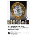 $10.00 MCCARRAN AIRPORT SILVER STRIKE (2)