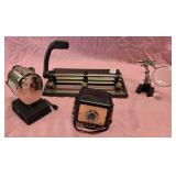 540 - VINTAGE HOLE PUNCH, PENCIL SHARPENER,  (E49)
