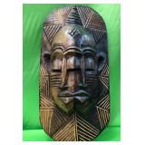 SW - HAND CARVED WALL DECOR MASK (Z31)