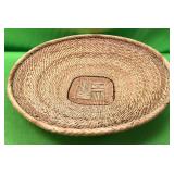 SW - HAND-WOVEN COILED BASKET (Z4)
