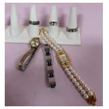 538 - WATCHES AND RINGS LOT (N115)