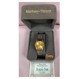 538 - MATHEY TISSOT QUARTZ WATCH WITH BOX (N11)