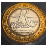 $10.00 RIVIERA CASINO SILVER STRIKE (B94)