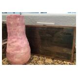 N1 - HANDCRAFTED CERAMIC VASE WALL PLAQUE (M17)