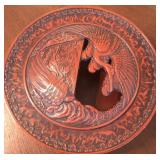 N1 - VINTAGE METAL INCENSE BURNER (A18)