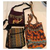 N1 - LOT OF KNIT SHOULDER BAGS (A241)