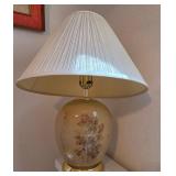 N1 - CERAMIC TABLE LAMP WITH PLEATED SHADE (E35)