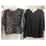 N1 - LOT OF TWO C.D. DANIELS TOPS SIZE 2X (M95)