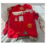 N1 - VINTAGE PATCHED FRINGED CAMP SHIRT